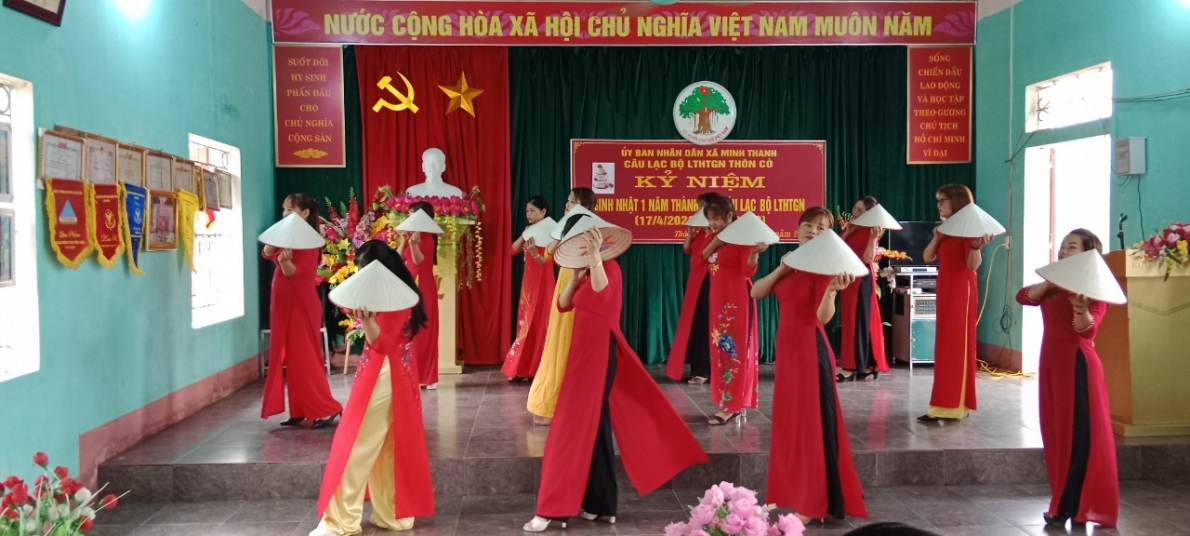 Kỷ niệm một năm ngày thành lập CLB Liên thế hệ thôn Cò