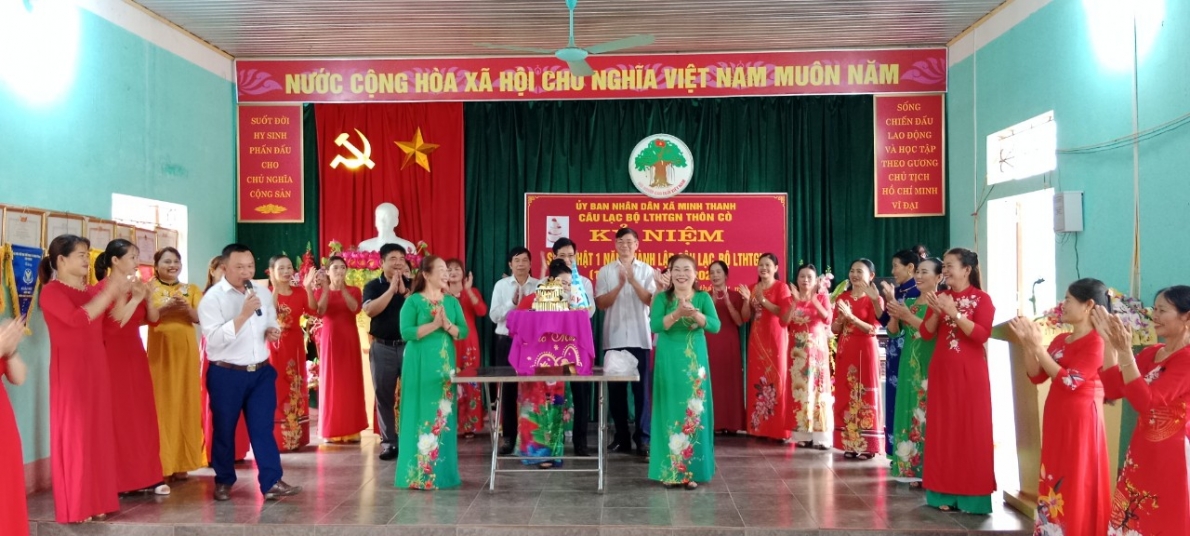 Kỷ niệm một năm ngày thành lập CLB Liên thế hệ thôn Cò