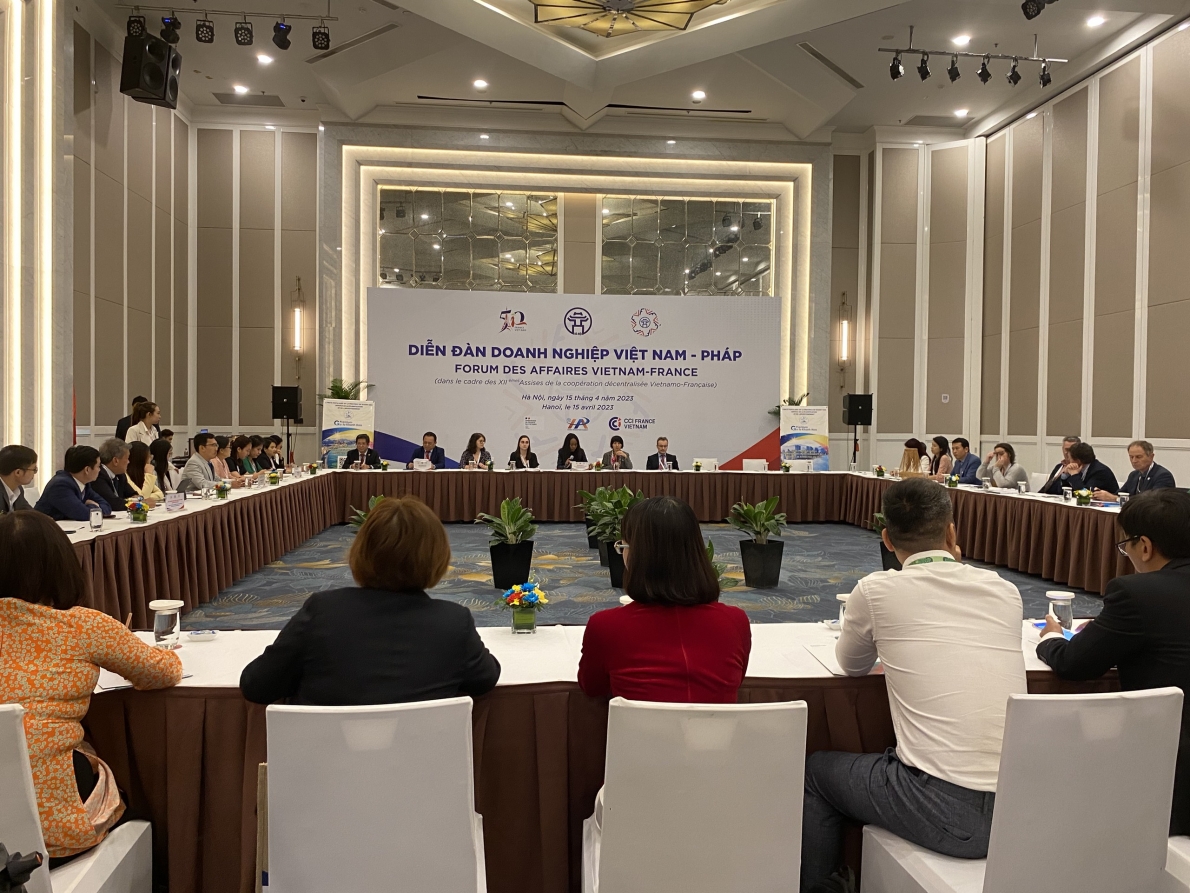 Diễn đàn doanh nghiệp Việt Nam – Pháp thu hút hàng trăm đại biểu tham dự