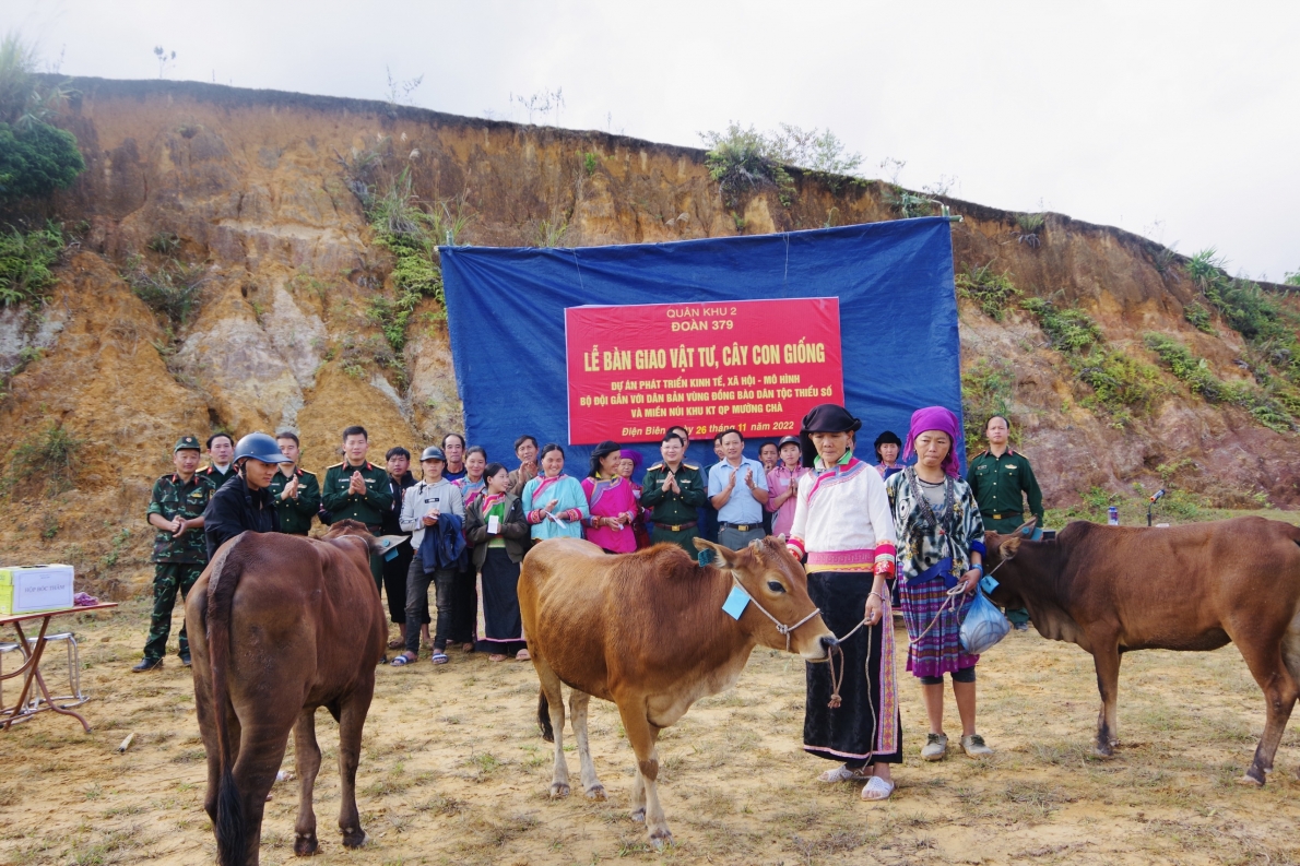 Đoàn Kinh tế - Quốc phòng 379: Phát huy phẩm chất “Bộ đội cụ Hồ”, giúp dân phát triển kinh tế, xóa đói, giảm nghèo