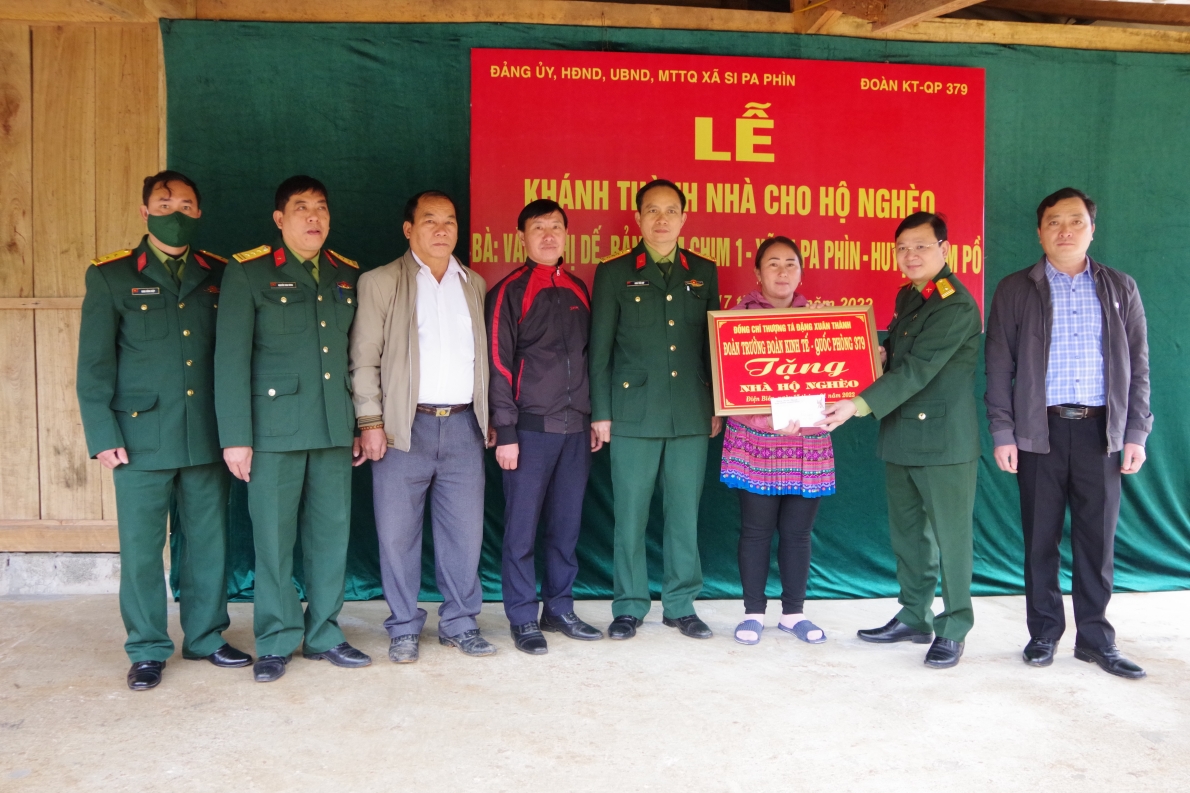 Đoàn Kinh tế - Quốc phòng 379: Phát huy phẩm chất “Bộ đội cụ Hồ”, giúp dân phát triển kinh tế, xóa đói, giảm nghèo