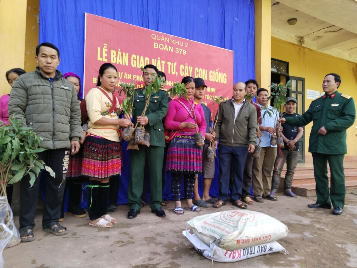 Đoàn Kinh tế - Quốc phòng 379: Phát huy phẩm chất “Bộ đội cụ Hồ”, giúp dân phát triển kinh tế, xóa đói, giảm nghèo