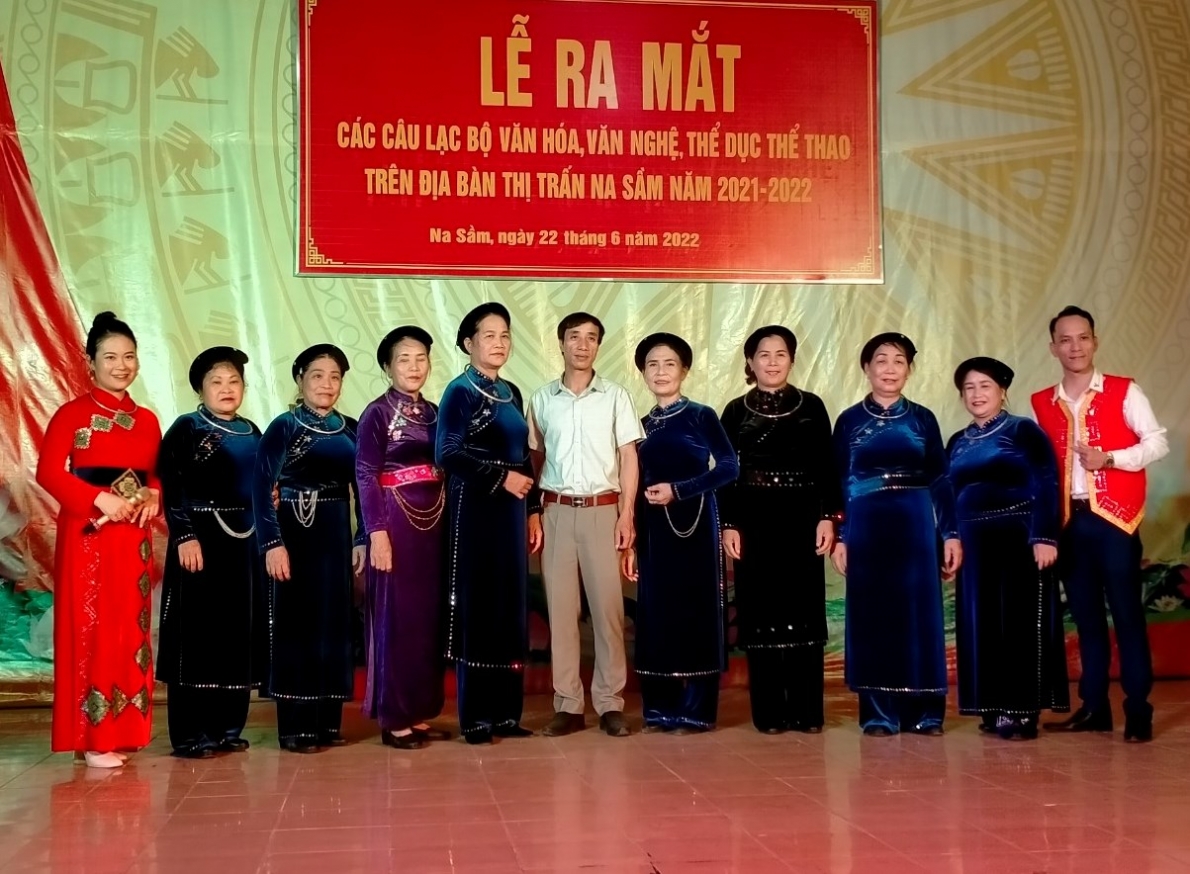 Ra mắt CLB của NCT thị trấn Na Sầm, huyện Văn Lãng, tỉnh Lạng Sơn