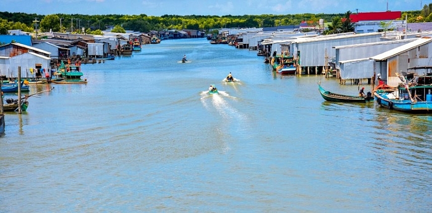 Không gian sông nước thế mạnh du lịch ở Nam Bộ. 