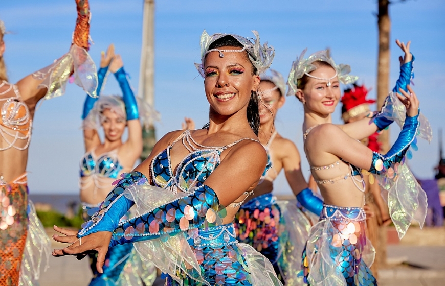 Lễ hội Carnival sẽ thu hút du khách đến phố biển Sầm Sơn.