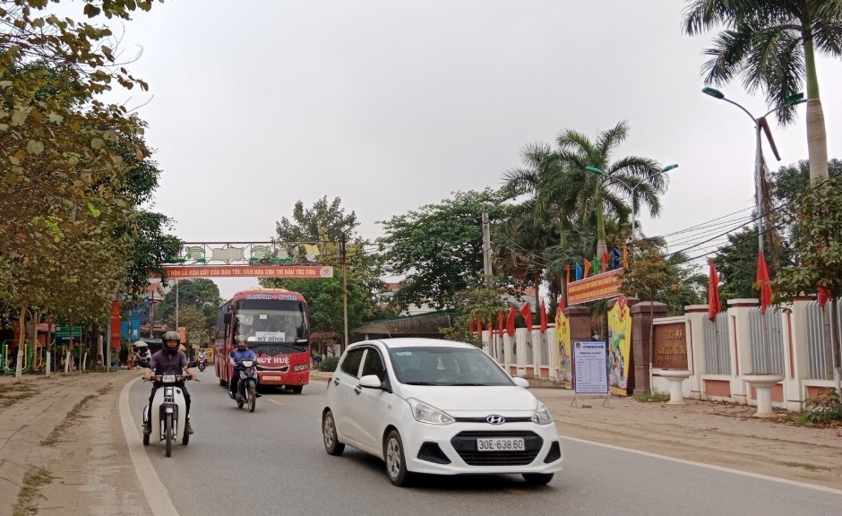 Trái ngọt từ xây dựng nông thôn mới ở xã Hương Nộn