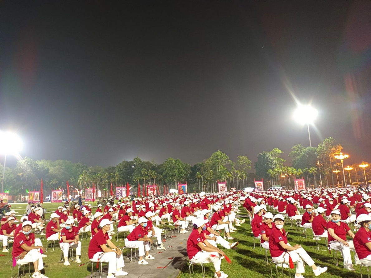 Hội diễn Văn nghệ, đồng diễn thể dục dưỡng sinh thành phố Vĩnh Yên năm 2023