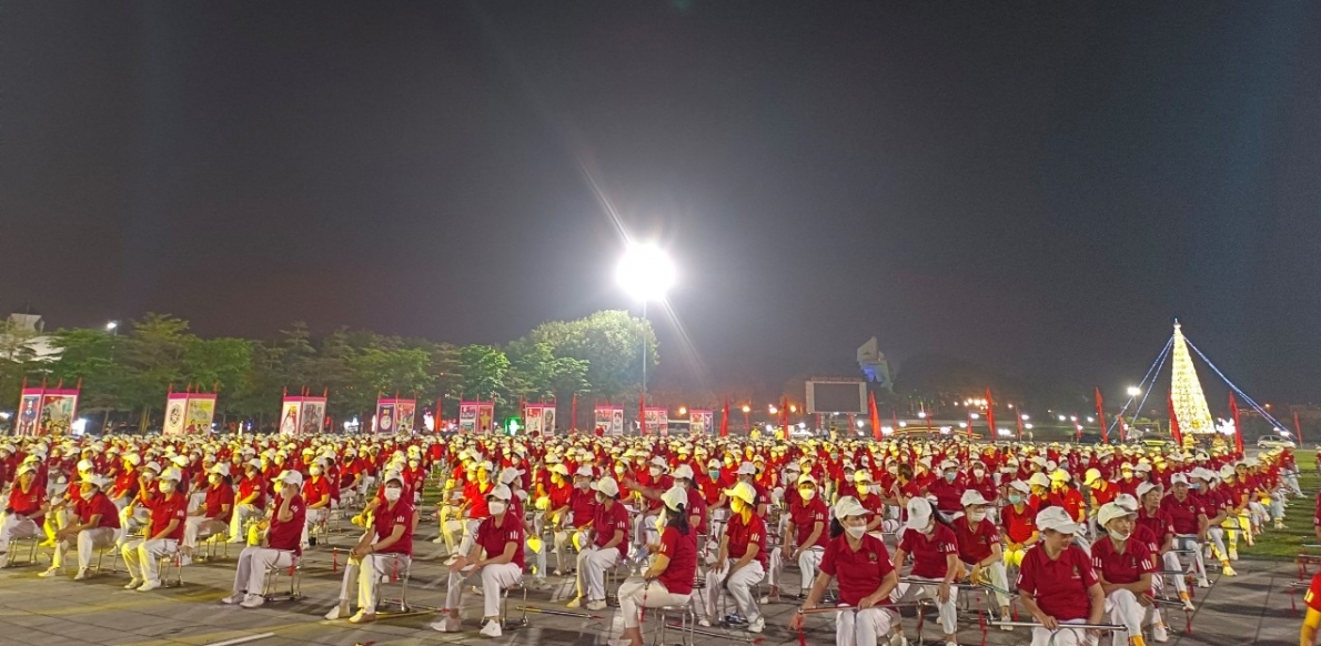Hội diễn Văn nghệ, đồng diễn thể dục dưỡng sinh thành phố Vĩnh Yên năm 2023