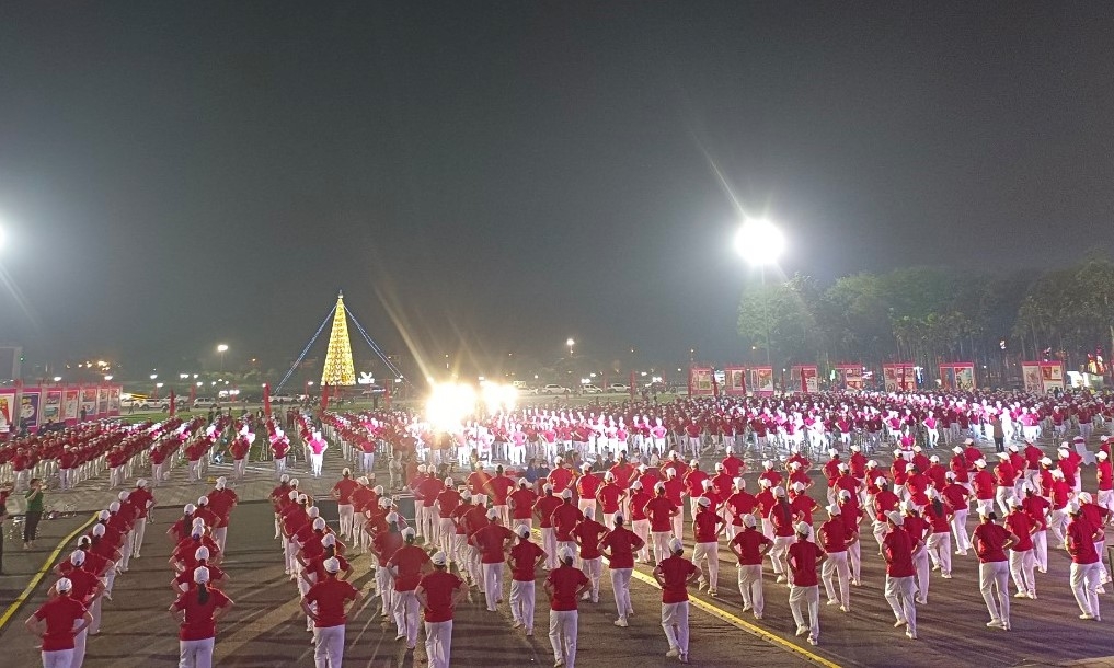 Hội diễn Văn nghệ, đồng diễn thể dục dưỡng sinh thành phố Vĩnh Yên năm 2023