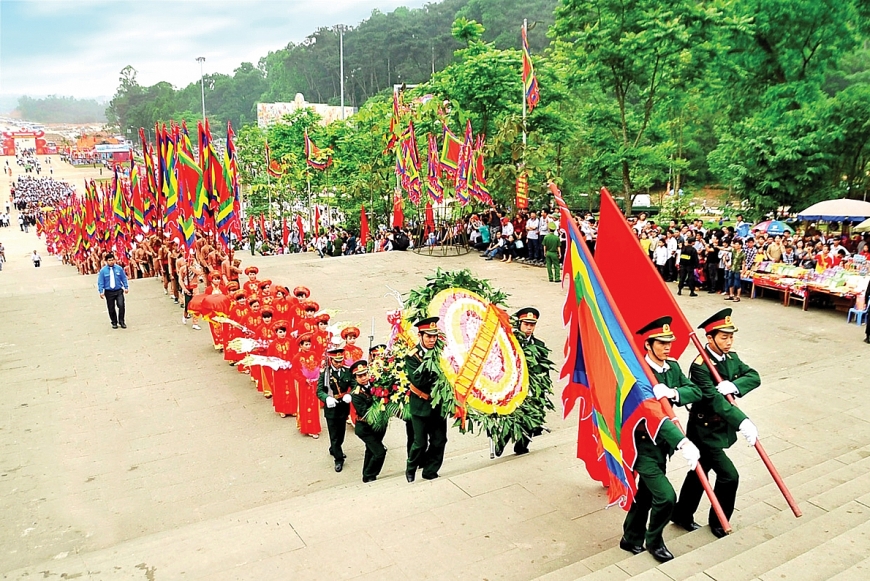Từ tín ngưỡng thờ cúng Hùng Vương đến cội nguồn sức mạnh dân tộc