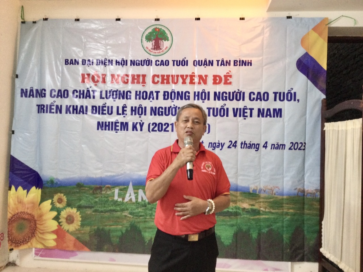 Hội NCT quận Tân Bình, TP Hồ Chí Minh: Tập huấn về nâng cao chất lượng công tác Hội