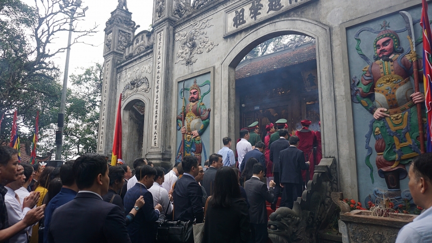 Chủ tịch nước Võ Văn Thưởng dâng hương Giỗ Tổ Hùng Vương