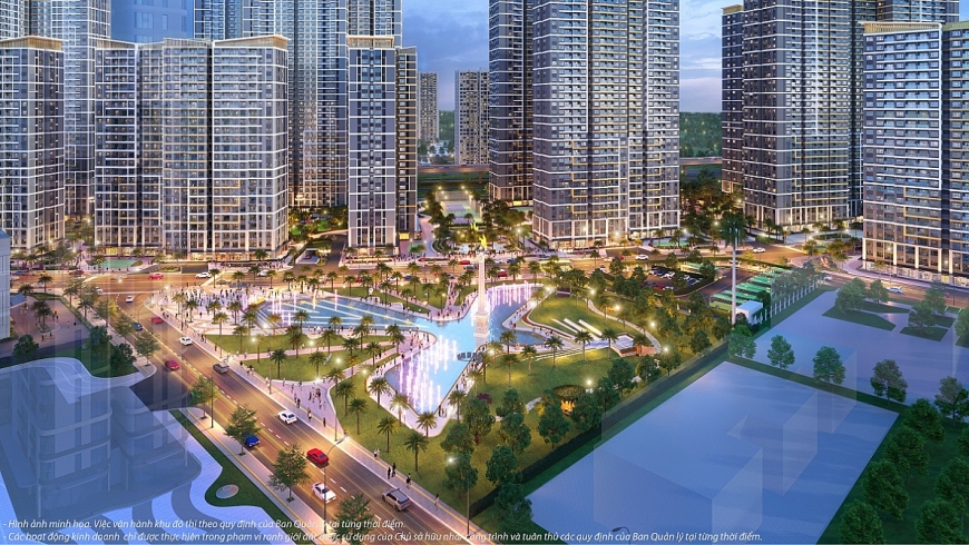 Vị trí lõi trung tâm của Glory Heights mang lại đặc quyền sống không thua kém The Landmark
