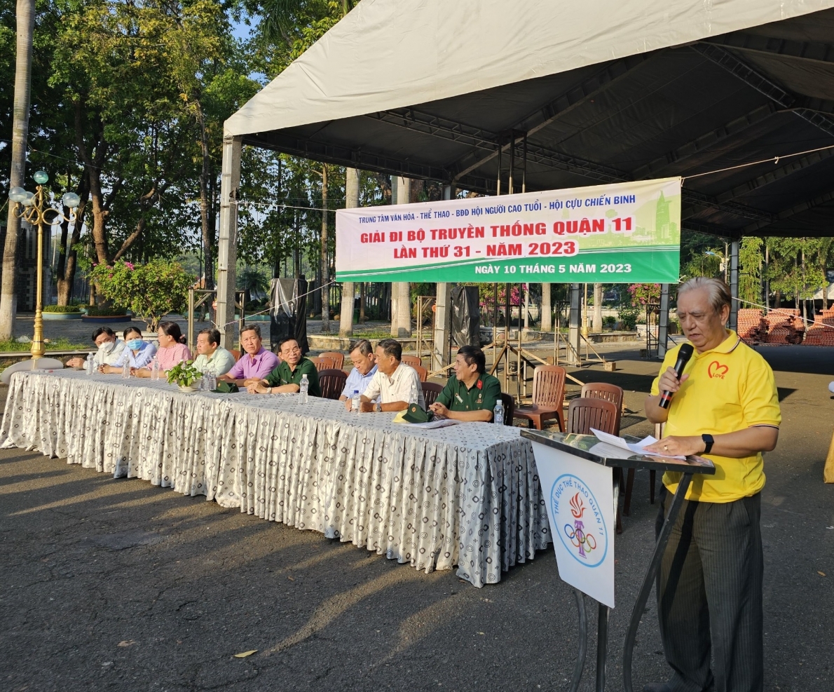 280 NCT tham dự giải đi bộ truyền thống quận 11 lần thứ 31