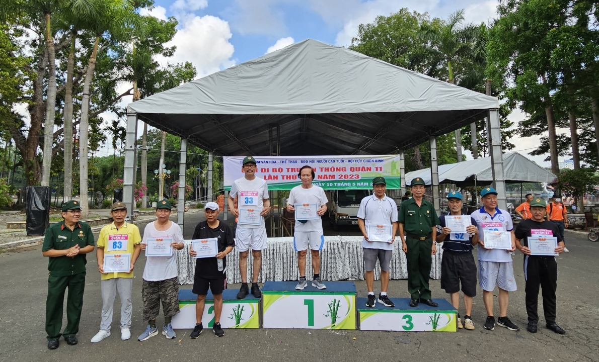 280 NCT tham dự giải đi bộ truyền thống quận 11 lần thứ 31