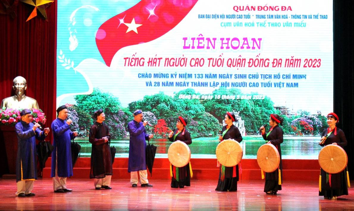 Một tiết mục tham gia Liên hoan