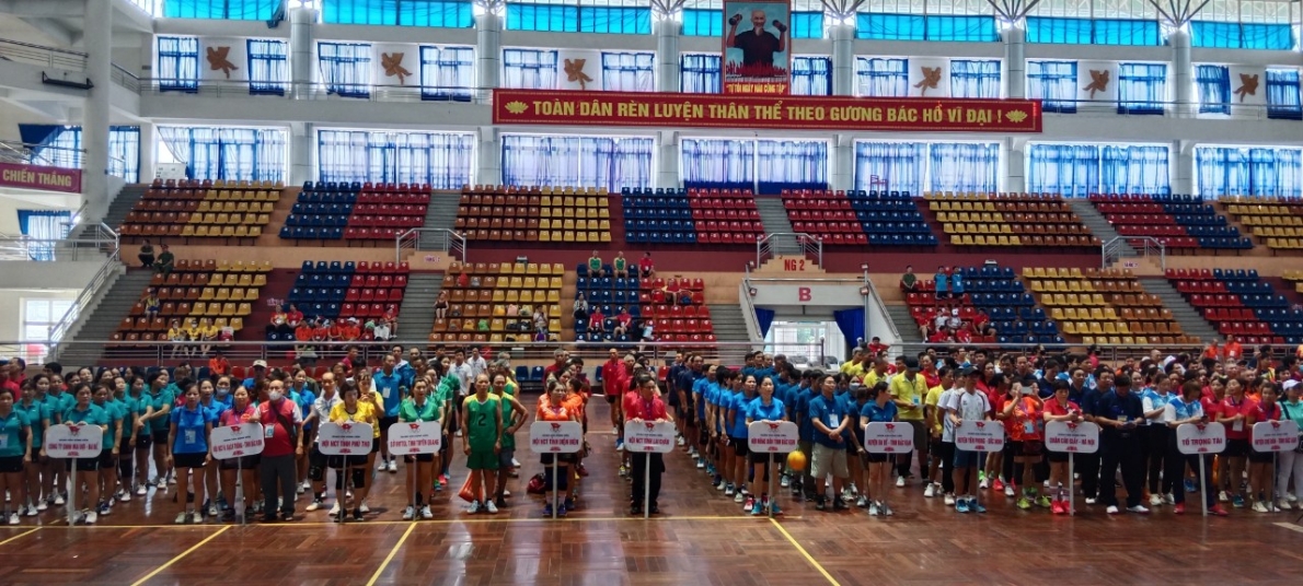 Khai mạc Giải Bóng chuyền hơi trung cao tuổi toàn quốc năm 2023