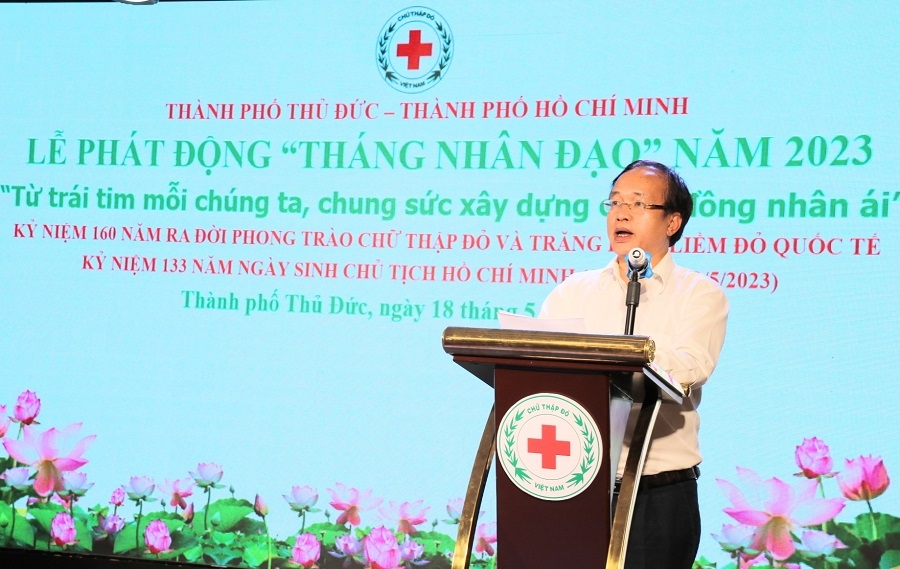 Phát động Tháng nhân đạo năm 2023: “Từ trái tim mỗi chúng ta – Chung sức xây dựng cộng đồng nhân ái”