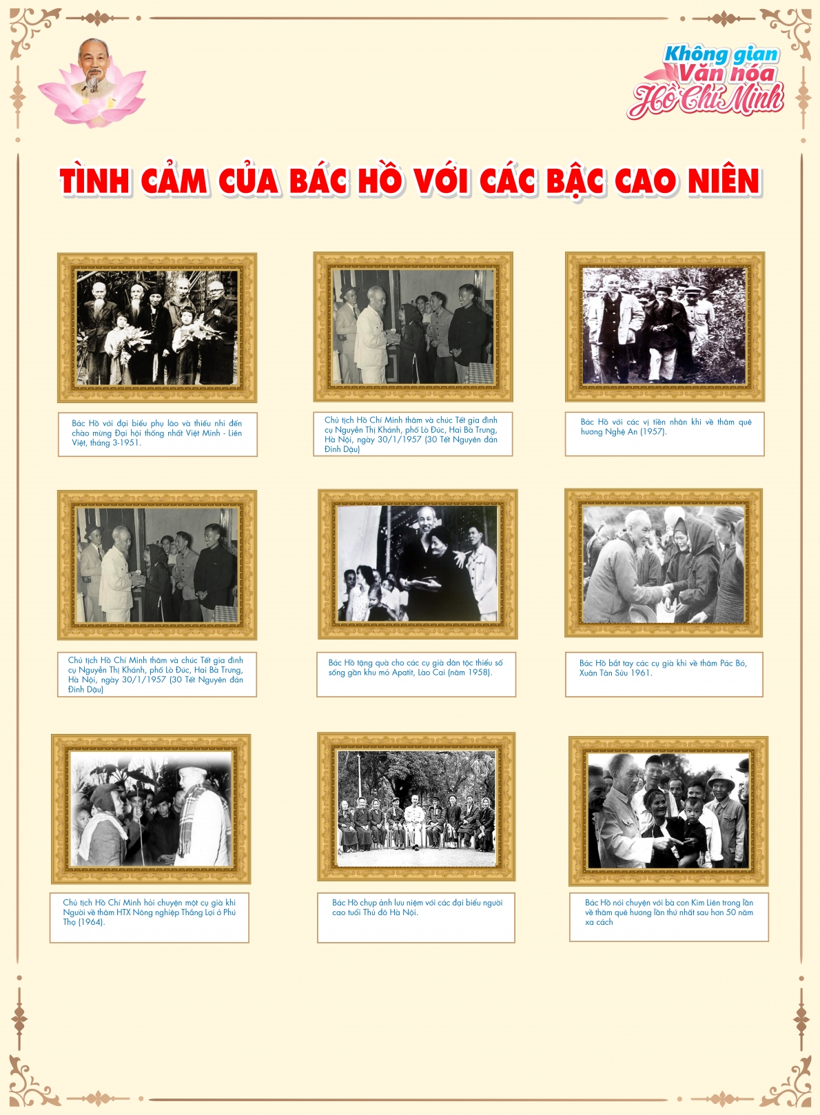 Người cao tuổi quận Tân Bình và Không gian Văn hóa Hồ Chí Minh