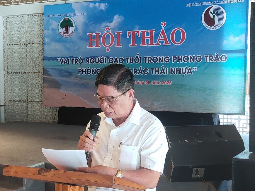 Hội thảo “Vai trò của NCT trong phong trào phòng, chống rác thải nhựa năm 2023” tại tỉnh Kiên Giang