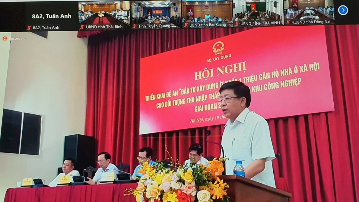 Phát triển nhà ở xã hội cho đối tượng thu nhập thấp, công nhân khu công nghiệp là trách nhiệm, nghĩa vụ và đạo đức của người làm quản lý nhà nước, của xã hội