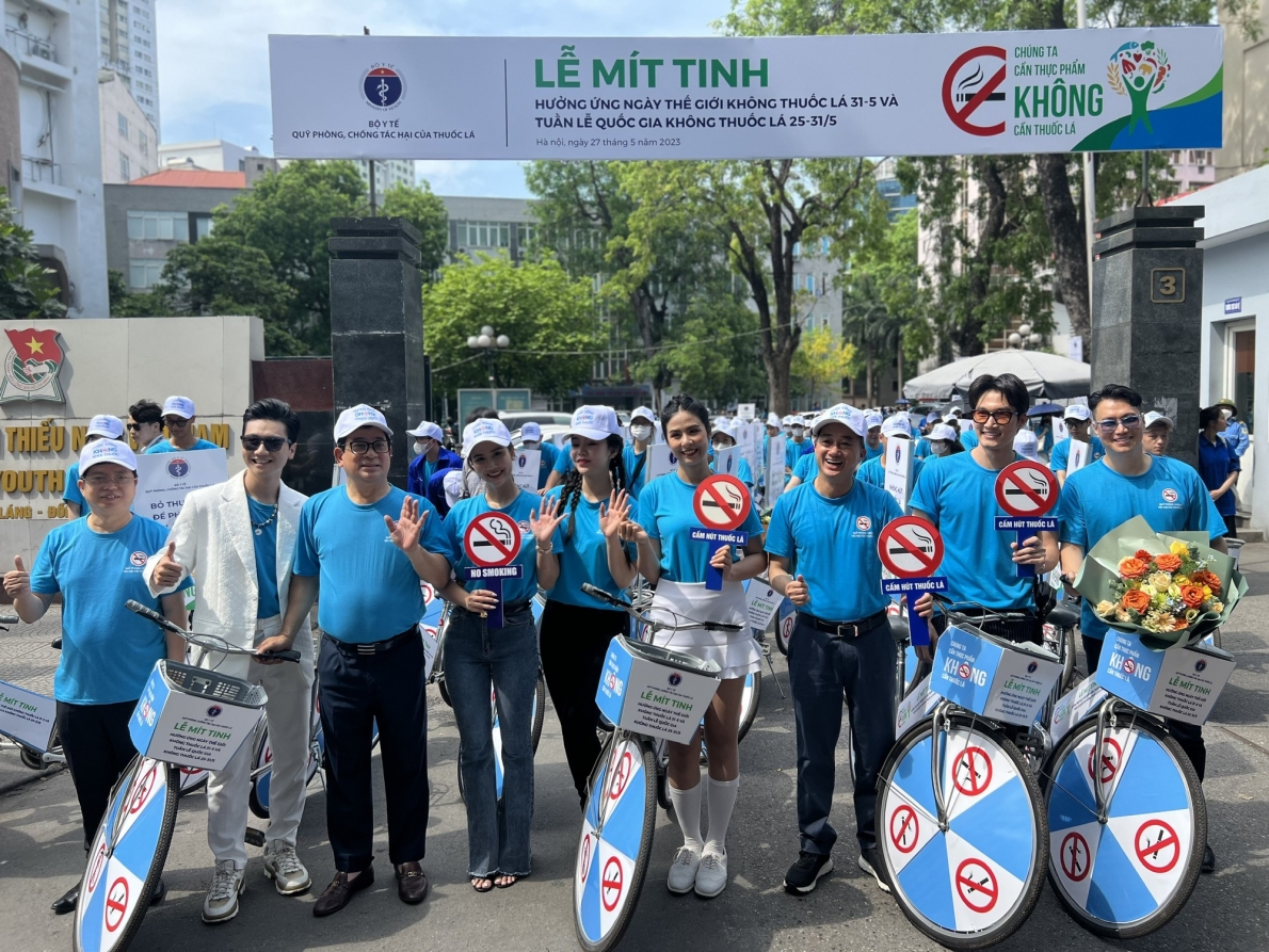 Ngày Thế giới không hút thuốc lá 31/5: Chúng ta cần thực phẩm, không cần thuốc lá