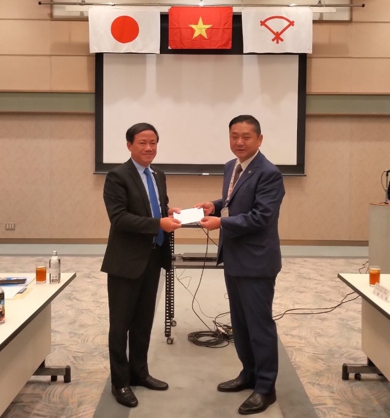 Đoàn công tác tỉnh Bình Định thăm và làm việc tại TP Izumisano, Nhật Bản