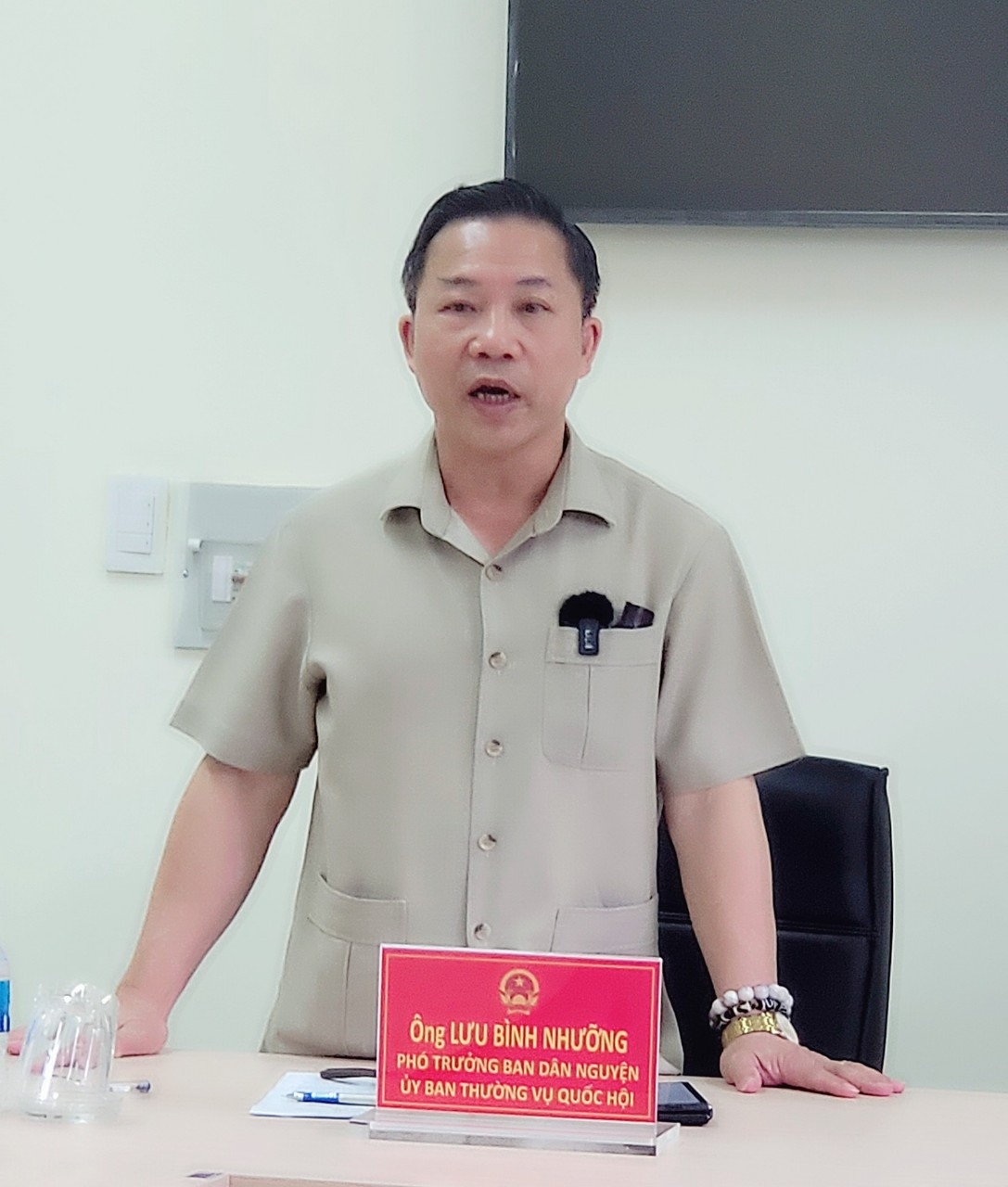 Phó trưởng Ban Dân nguyện của Quốc hội Lưu Bình Nhưỡng: Mong có phán quyết thấu lý, đạt tình, tránh oan sai