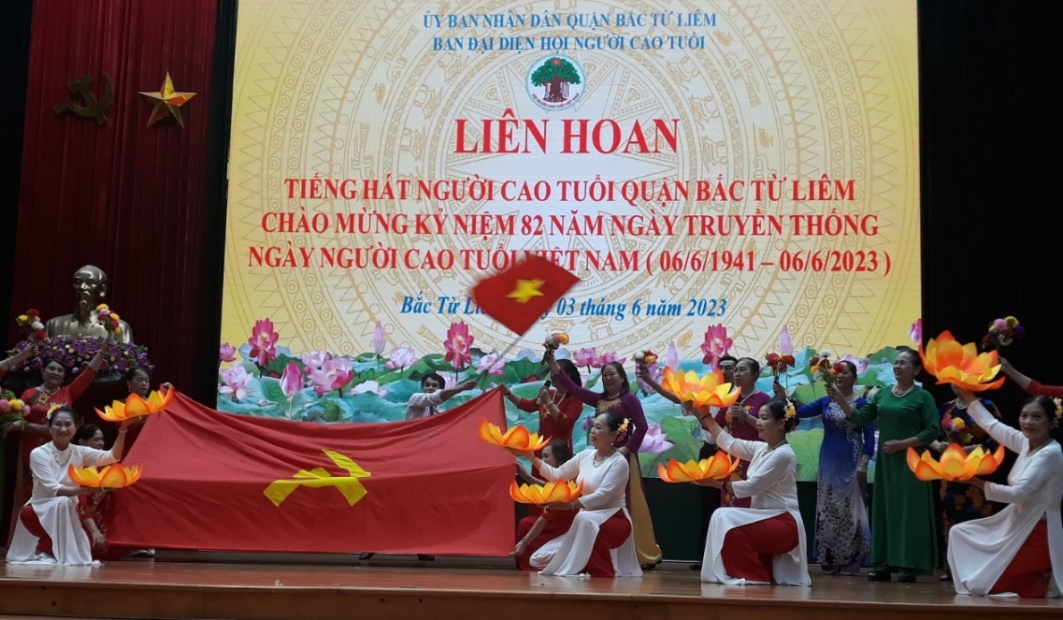 Một tiết mục tại Liên hoan