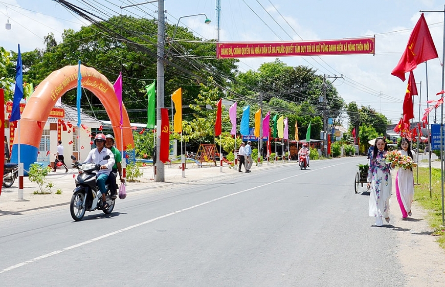 Hạ tầng giao thông ở An Phú ngày càng hoàn thiện