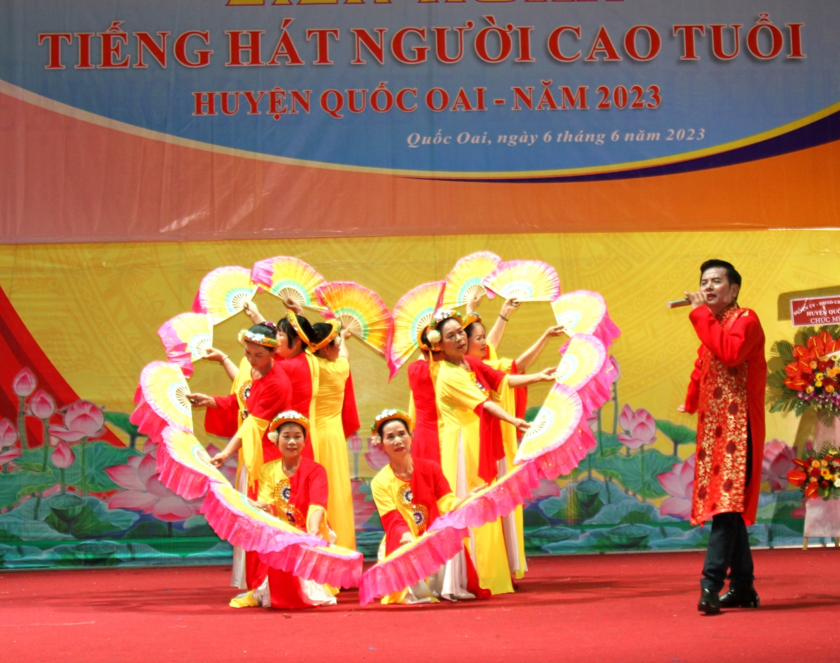 Một tiết mục tại Liên hoan