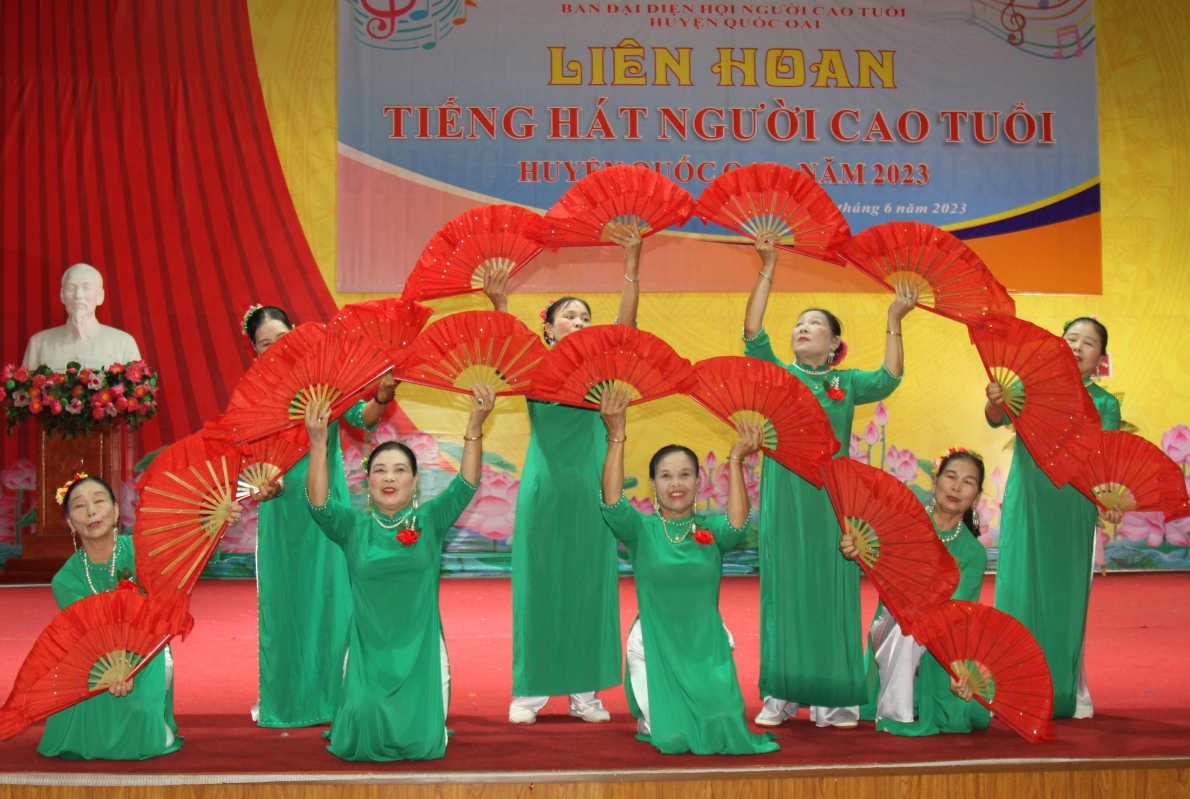 Một tiết mục tại Liên hoan