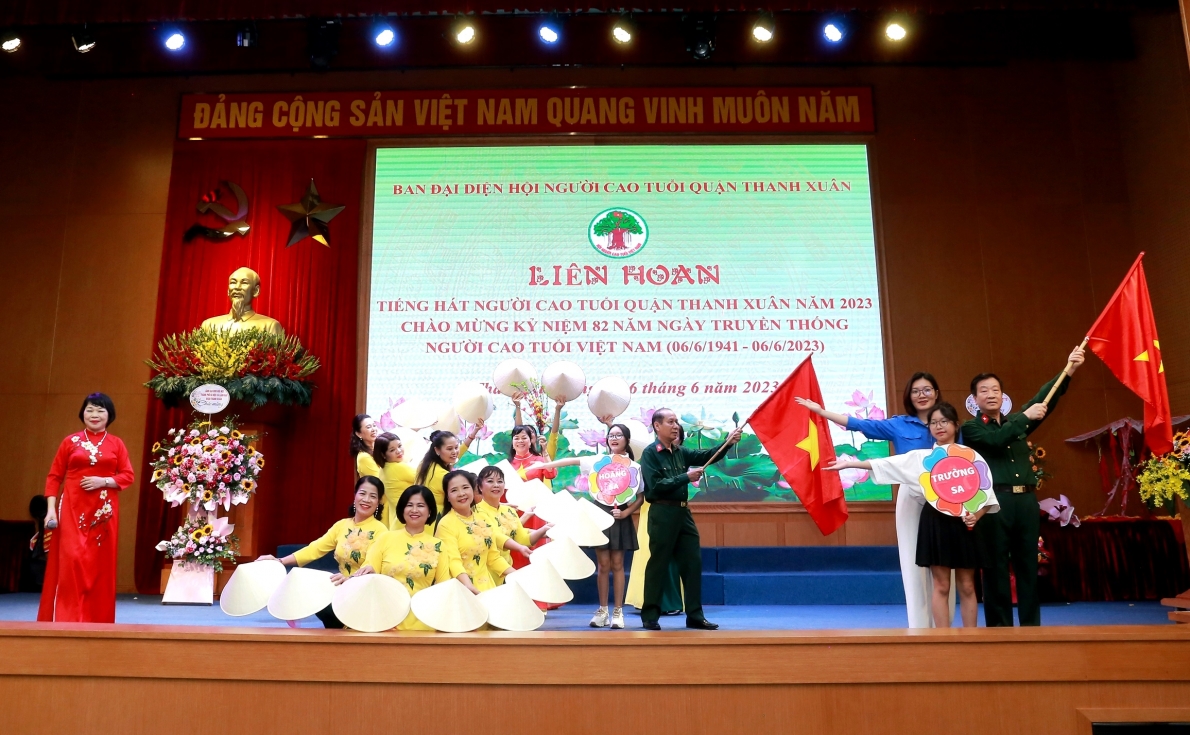 Một tiết mục tại Liên hoan