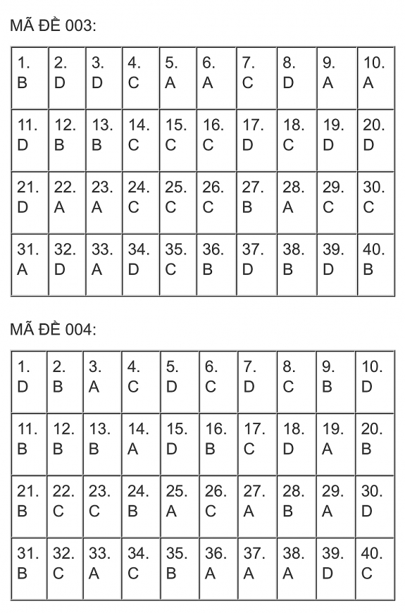 Đề thi, đáp án môn Ngoại ngữ vào lớp 10 TP. Hà Nội năm 2023