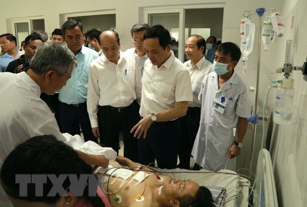 Phó Thủ tướng Chính phủ thăm, viếng các nạn nhân vụ bị tấn công ở Đắk Lắk