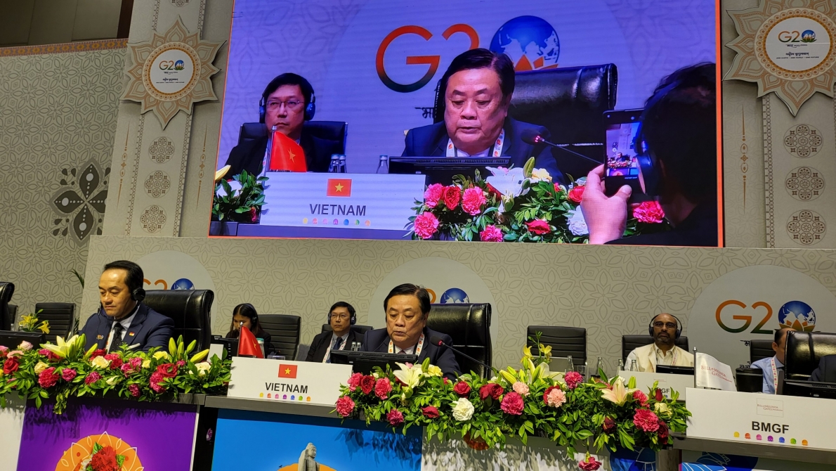 Hội nghị Bộ trưởng Nông nghiệp G20: Chung tay vun đắp cho tương lai toàn cầu Hội nghị Bộ trưởng Nông nghiệp G20: Chung tay vun đắp cho tương lai toàn cầu