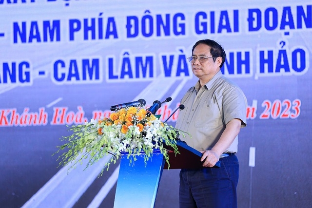 Thủ tướng Phạm Minh Chính dự lễ khánh thành 2 dự án đường cao tốc Vĩnh Hảo-Phan Thiết và Nha Trang-Cam Lâm Thủ tướng Phạm Minh Chính dự lễ khánh thành 2 dự án đường cao tốc Vĩnh Hảo-Phan Thiết và Nha Trang-Cam Lâm