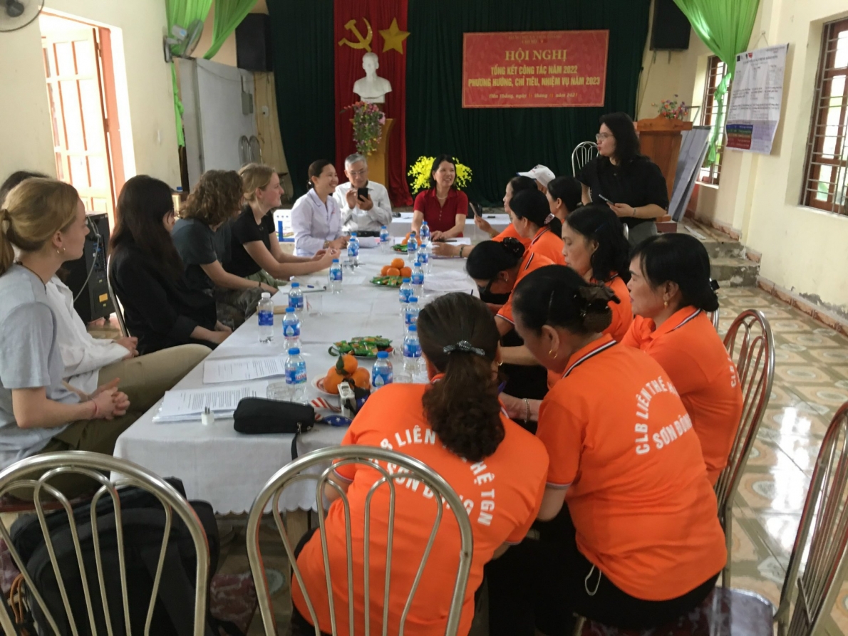 Buổi sinh hoạt của CLB LTHTGN ở TP Hải Phòng