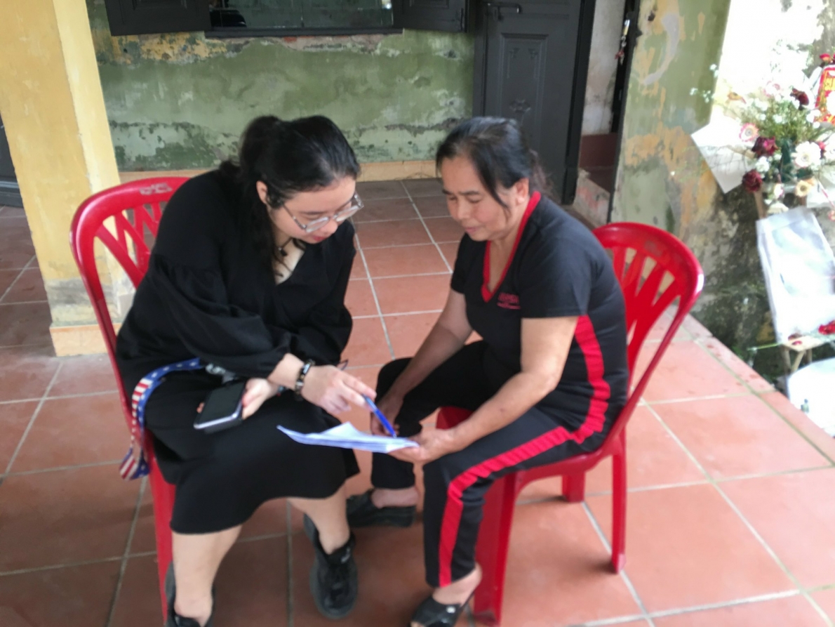 Chuyên gia của Tổ chức HAI trao đổi về kĩ thuật vận hành, quản lí và hoạt động CLB LTHTGN