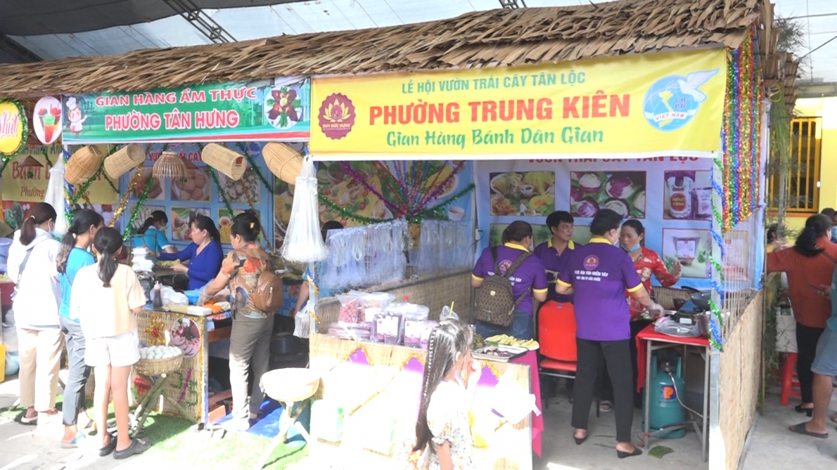 Cồn Tân Lộc nhộn nhịp Lễ hội vườn trái cây ngày Tết Đoan ngọ Cồn Tân Lộc nhộn nhịp Lễ hội vườn trái cây ngày Tết Đoan ngọ