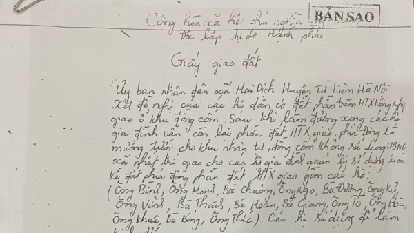 Kiến nghị của gia đình liệt sĩ, mẹ Việt Nam anh hùng đối với các cấp chính quyền TP Hà Nội