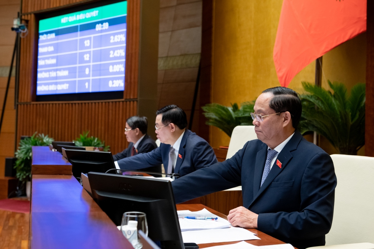 Quốc hội thông qua Luật Đấu thầu (sửa đổi)