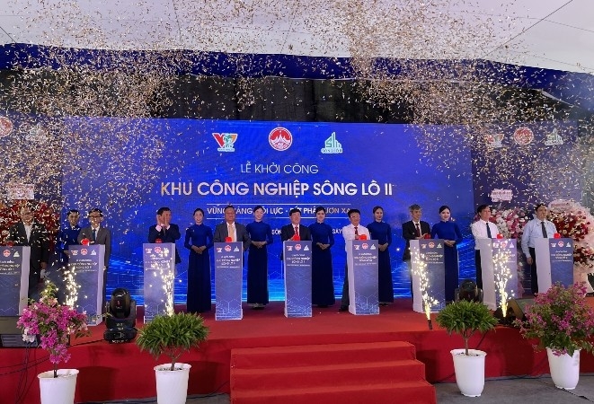 Vĩnh Phúc: Khởi công Khu công nghiệp Sông Lô II với diện tích 165,65ha