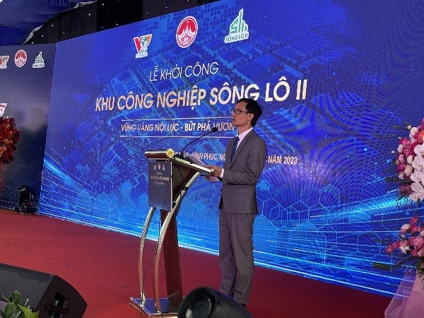 Vĩnh Phúc: Khởi công Khu công nghiệp Sông Lô II với diện tích 165,65ha