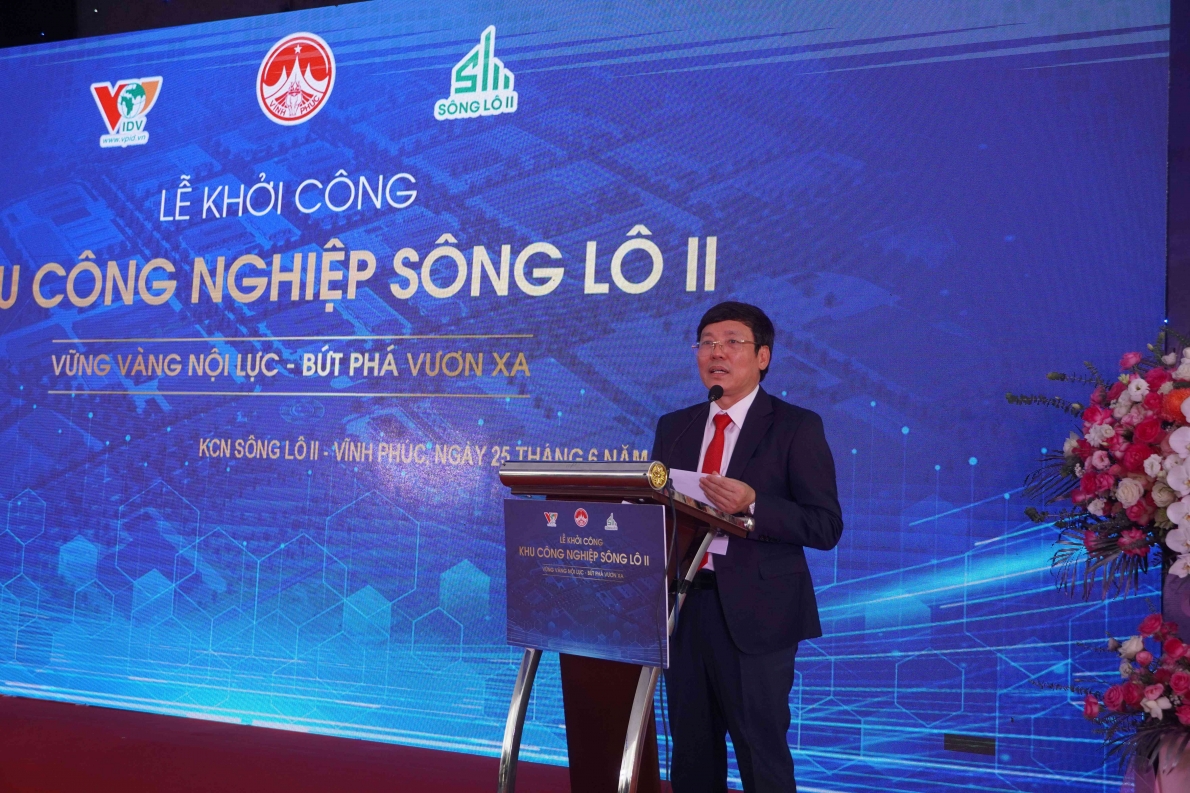 Vĩnh Phúc: Khởi công Khu công nghiệp Sông Lô II với diện tích 165,65ha