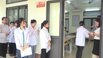 Phú Thọ: Thí sinh bước vào ngày đầu tiên của kỳ thi tốt nghiệp Trung học phổ thông 2023
