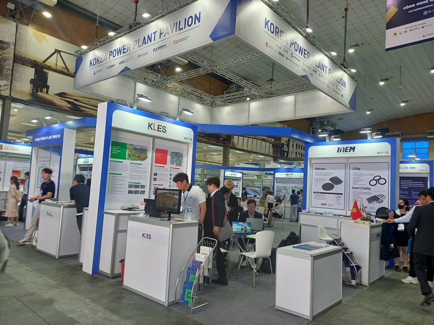 Lễ khai mạc Hội chợ triển lãm quốc tế công nghệ năng lượng - môi trường Hà Nội 2023