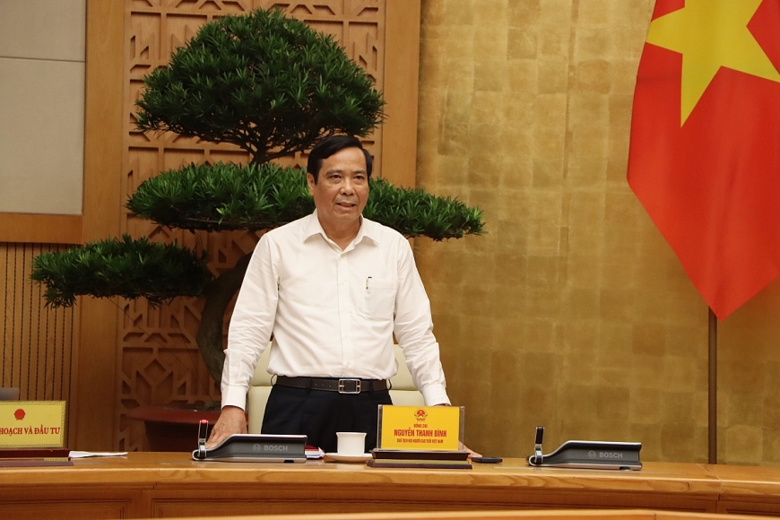 Chủ tịch Hội NCT Việt Nam Nguyễn Thanh Bình, Phó Chủ tịch UBQG về NCT Việt Nam phát biểu