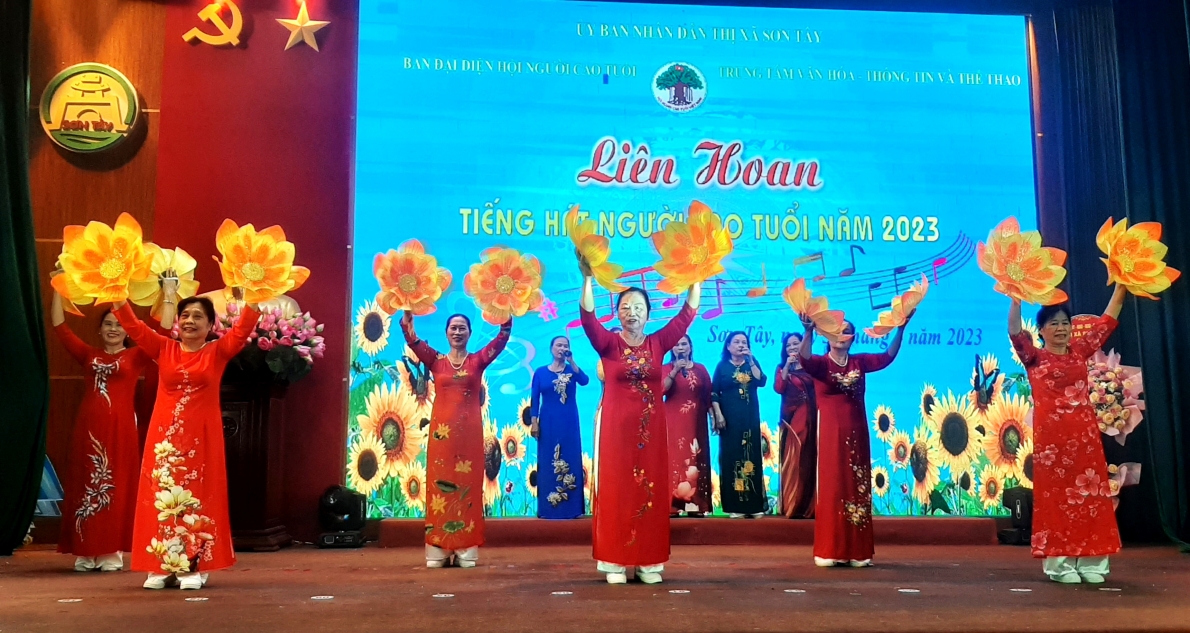 Một tiết mục tại Liên hoan