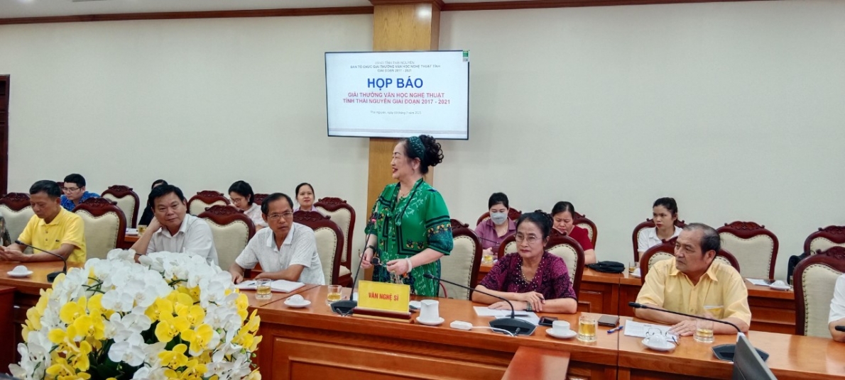 Giải thưởng Văn học nghệ thuật tỉnh Thái Nguyên giai đoạn 2017 - 2021